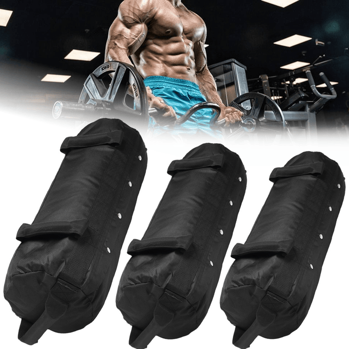 40/50/60 Ibs Adjustable Weightlifting Sandbag Fitness Muscle Training Weight Bag Exercise Tools