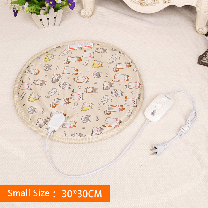 220V Electric Pet Heater Mat 2 Temperature Waterproof Cat Dog Puppy Winter Warmer Bed Pad Blanket