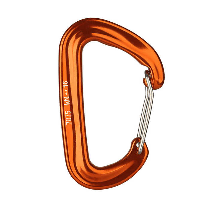 XINDA 16KN Aluminum Carabiner Climbing Keychain Outdoor Snap Clip Lock Buckle