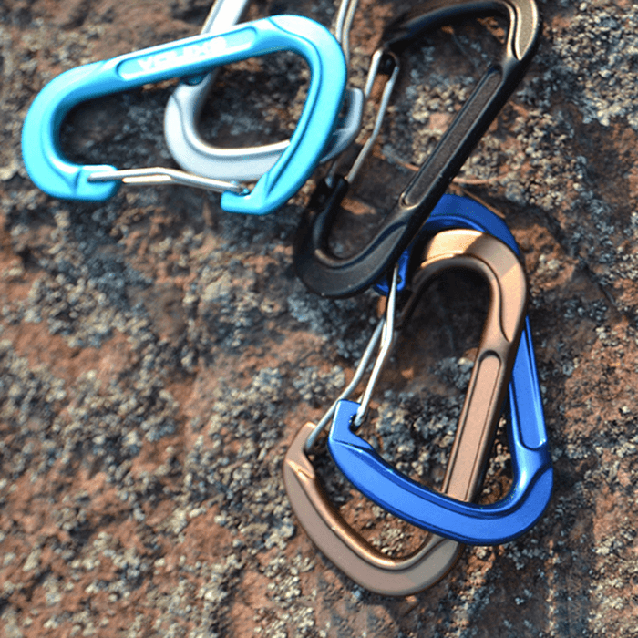 XINDA Aluminum Carabiner Keychain Outdoor Snap Clip Lock Hanging Bucle