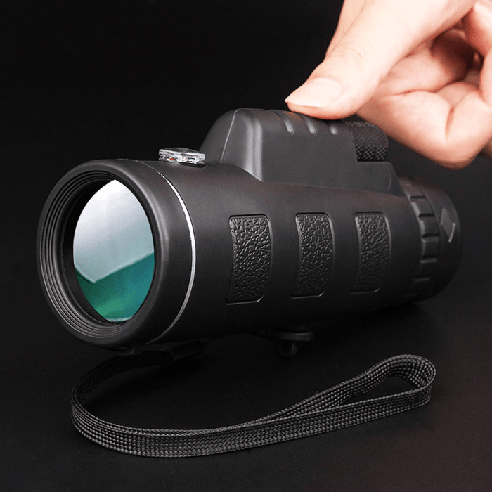 Ipree® 40X60 Upgraded Outdoor Monocular with Compass HD Optic Low Light Level Night Vision Telescope Camping Travel