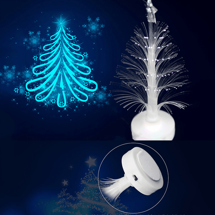 Colorful LED Fiber Optic Christmas Tree Light for Festival Party Decoration Night Light