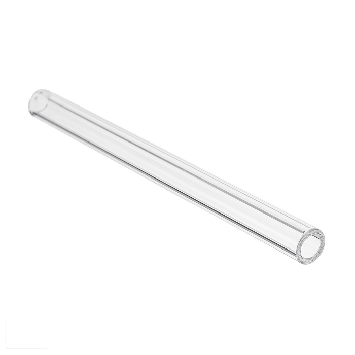 10Pcs Length 100Mm OD 7Mm 2Mm Thick Wall Borosilicate Glass Blowing Tube Lab Factory School Home