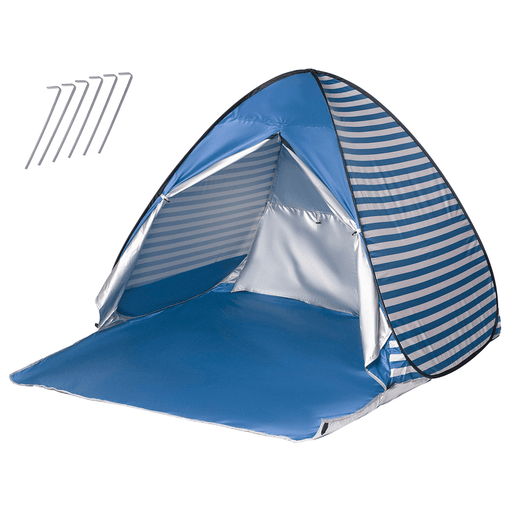 Outdoor Camping Waterproof Beach Tent Uv-Proof Sunshade Tent for 2 Person Portable Automatic Folding Tent Shelter