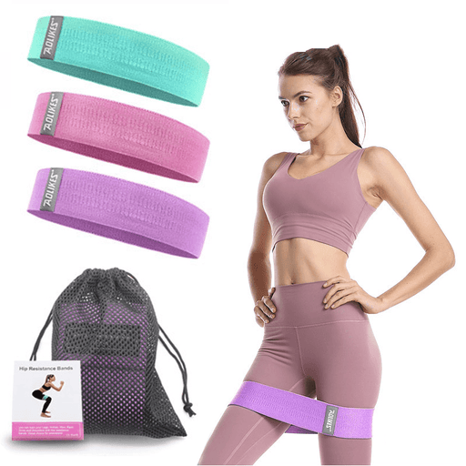 AOLIKES 3Pcs/Set Fitness Resistance Bands Expander Rubber Belt for Yoga Pilates Training Body Shaping 60/90/150LB