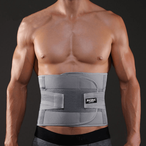 JINGBA SUPPORT Adjustable Sport Protection Waist Support Belt Lower Brace Pain Relief Lumbar Brace for Sport Office