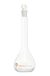 100Ml Clear Glass Volumetric Flask W/ Glass Stopper Lab Chemistry Glassware