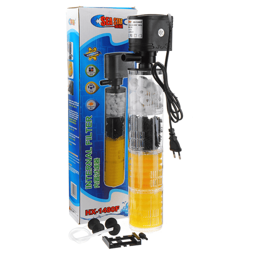 38W 2800L/H Aquarium Submersible Internal Filter Filtration Water Pump Aquarium Fish Tank