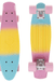 22 Inch Plastic Mini Cruiser Skateboard Long Board Banana Retro Skate Longboard Graphic Printed Children'S Scooter