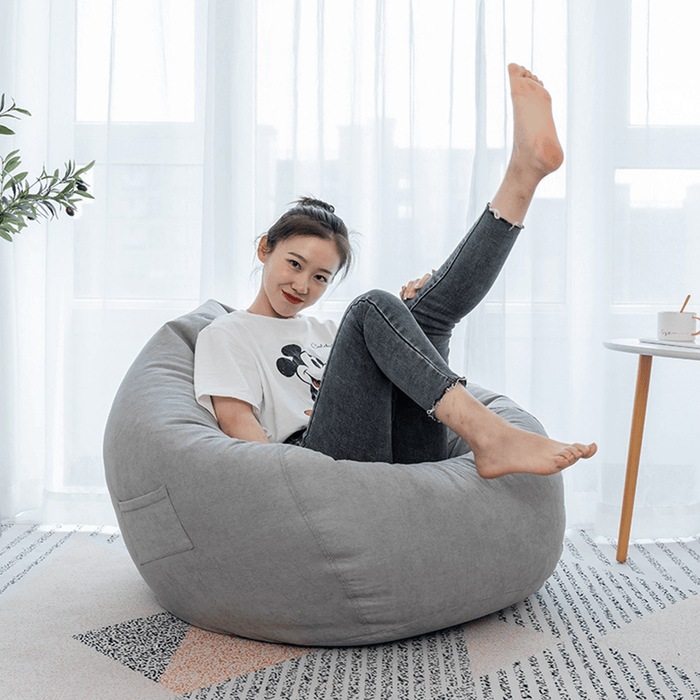 NESLOTH 100*120Cm Soft Bean Bag Chairs Couch Sofa Cover Indoor Lazy Sofa for Adults