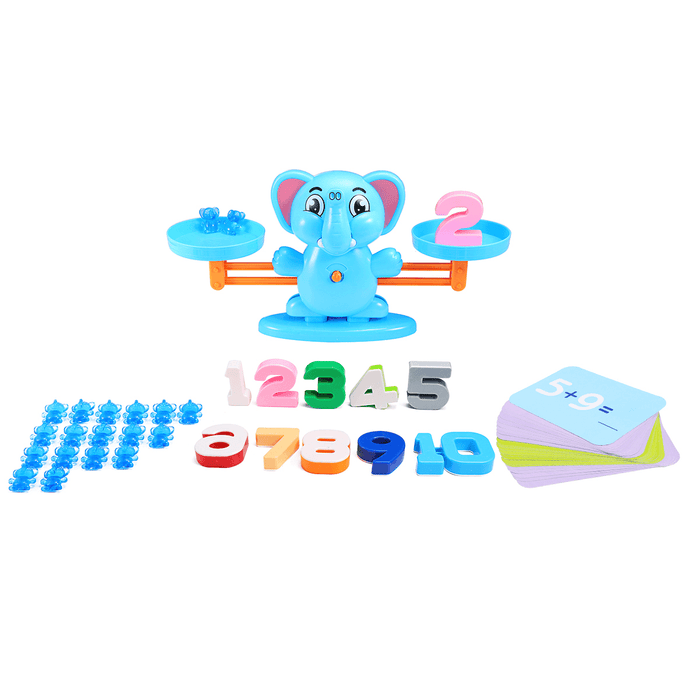 Math Maths Balance Kid Children Toys Educational Counting Learning Game Gift