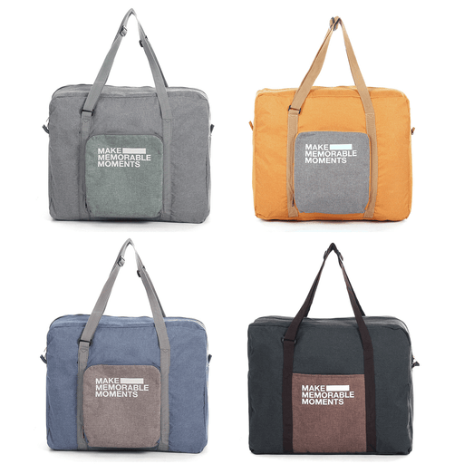 Ipree™ Foldable Waterproof Storage Bag Large Capacity Travel Polyester Handbag