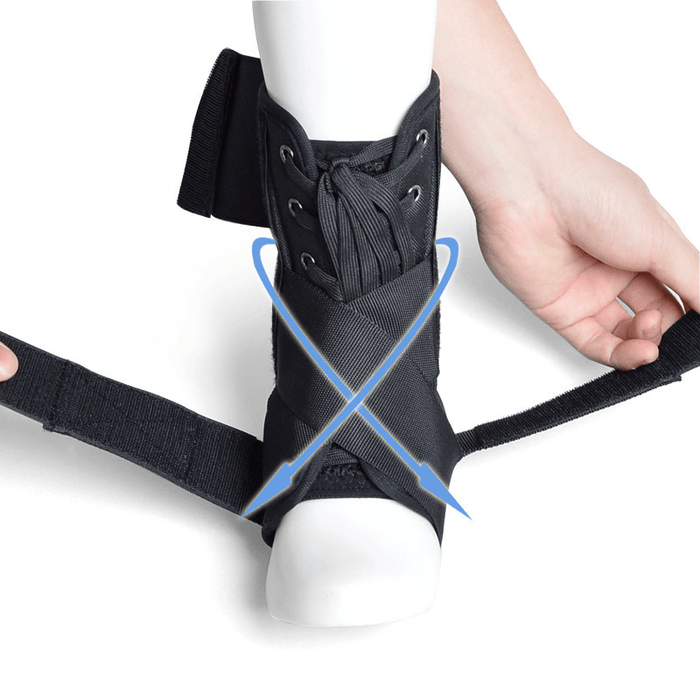 1 Pcs Ankle Support Elasticity Free Adjustment Protection Ankle Brace Protector Sports