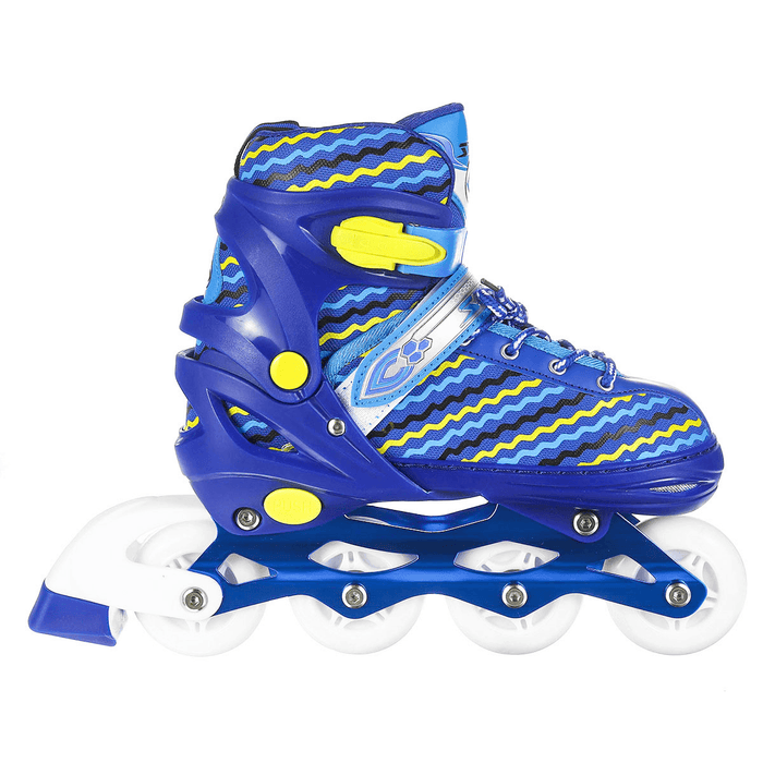 Adjustable Inline Skates Winter Snow Speed Skates Straight Row Skates Breathable Comfortable Adjustable Roller Blades for Adult Kids