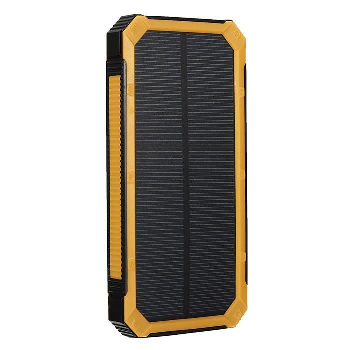 Waterproof 8000Mah Portable Solar Charger Dual USB Battery Power Bank