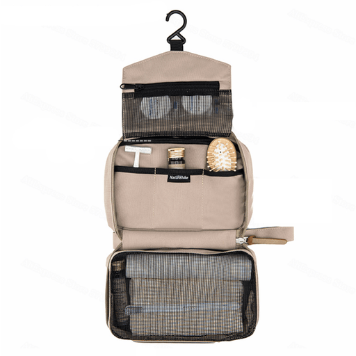 Naturehike Travel Wash Bag Foldable Cosmetic Bag Outdoor Camping Business TPU Waterproof Storage Bag