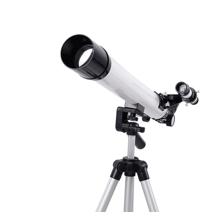 125X Refractive Astronomical Telescope with Tripod Kids 360° Surround Outdoor Monocular Children Refractive Astrophile Space Observation Tool