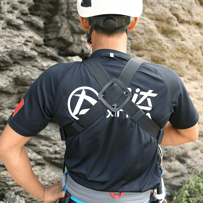 XINDA Mountain Rock Climbing Belt Safety Seat Sitting Strap Climbing Rappelling Bust Shoulder Strap