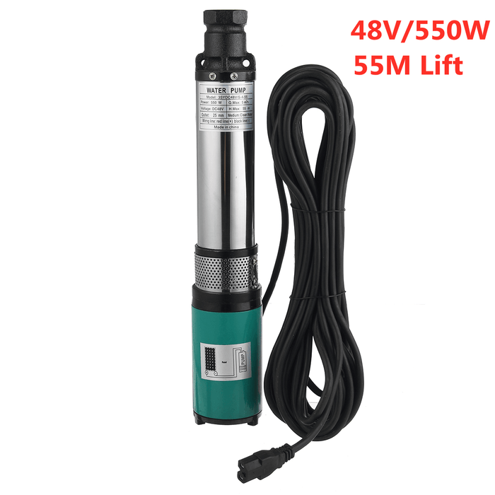 25-55M 12V /24V Deep Well Pump DC Pump Agricultural Irrigation Garden Low Noise Water Pump