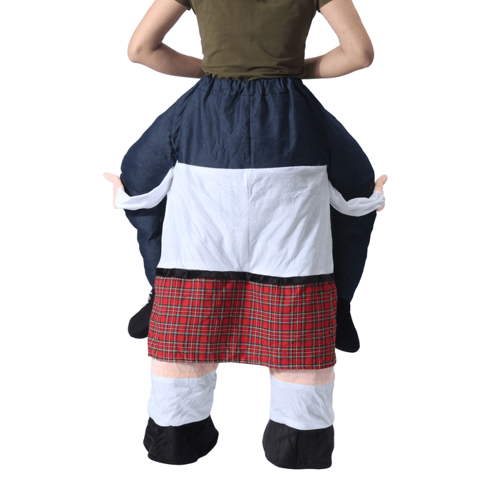 Hallowen Christmas Shoulder Carry Me Buddy Ride on a Shoulder Piggy Back Piggy Ride-On Fancy Dress Adult Party Costume Outfit