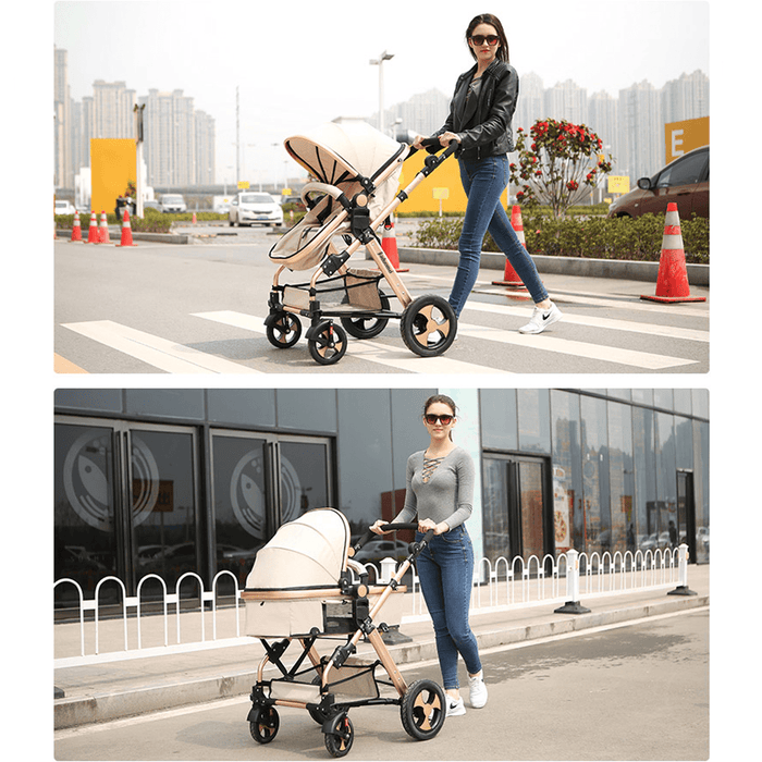 Folding Baby Stroller Lightweight Soft Travel Stroller Pushchair Max Load 25Kg