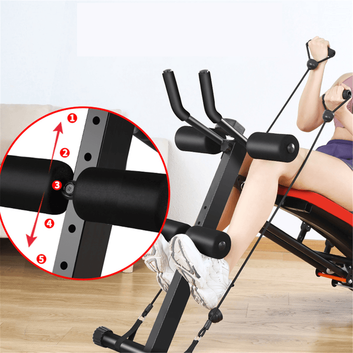 KALOAD Adjustable Sit up Bench Abdominal Training Folding Dumbbell Stool Supine Board Home Fitness Equipment