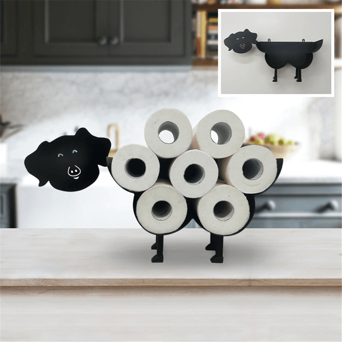 Toilet Paper Roil Holder Wall Mount Paper Storage Stand Toilet Holder Stand Tissue Rollpaper Rack