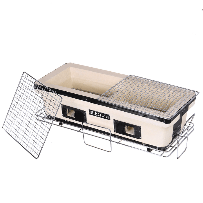 Japanese BBQ Grill Charcoal Portable Barbecue Grills for Indoor Outdoor Camping Picnic Tool Barbecue Stove