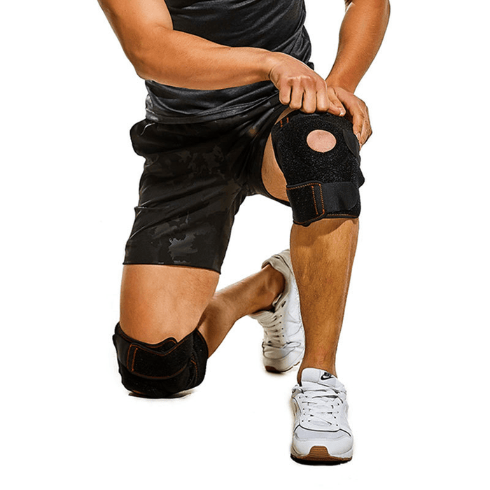 KALOAD Sports Elastic Knee Pad Rehabilitation Knee Brace Support Fitness Protective Gear