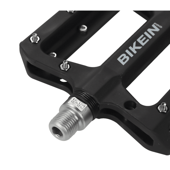 BIKEIN Mountain Bike Pedals Nylon Fiber Bearing Pedals Oudoor Cycling Antiskid Bike Pedals