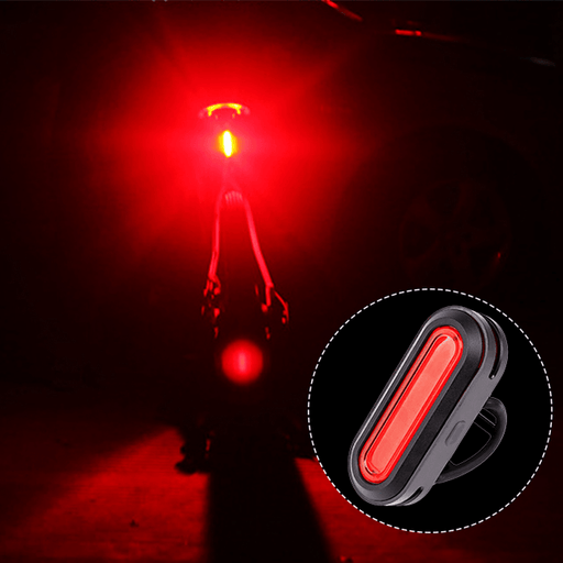 XANES TL23 COB Tail Light Warning LED USB Bike Motorcycle E-Bike Bike Bicycle Cycling Taillig