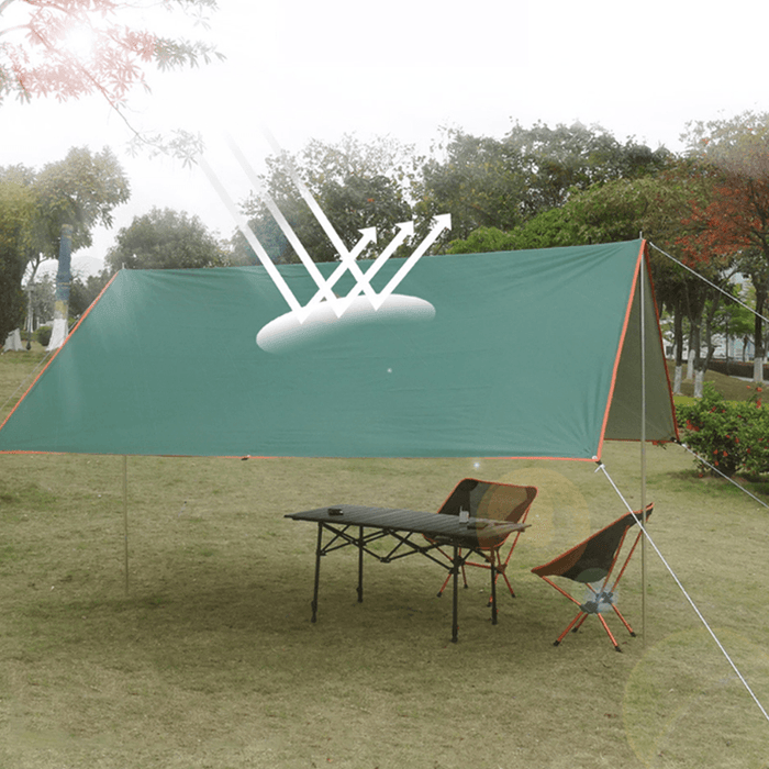 300*400Cm Top Lander Canopy Tent with Storage Bag Polyester Waterproof Sun Protection Portable Outdoor Camping Beach Canopy Awning