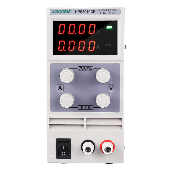 Wanptek KPS3010DF 4 Digits 0-30V 0-10A 110V/220V Adjustable DC Power Supply LED Display 300W Regulated Power Supply