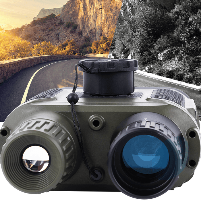 LUXUN NV4008 Night Vision Telescope 3.5-7X LCD Screen Photos Video Recording Hunting Camera Outdoor Camping Travel Hunting