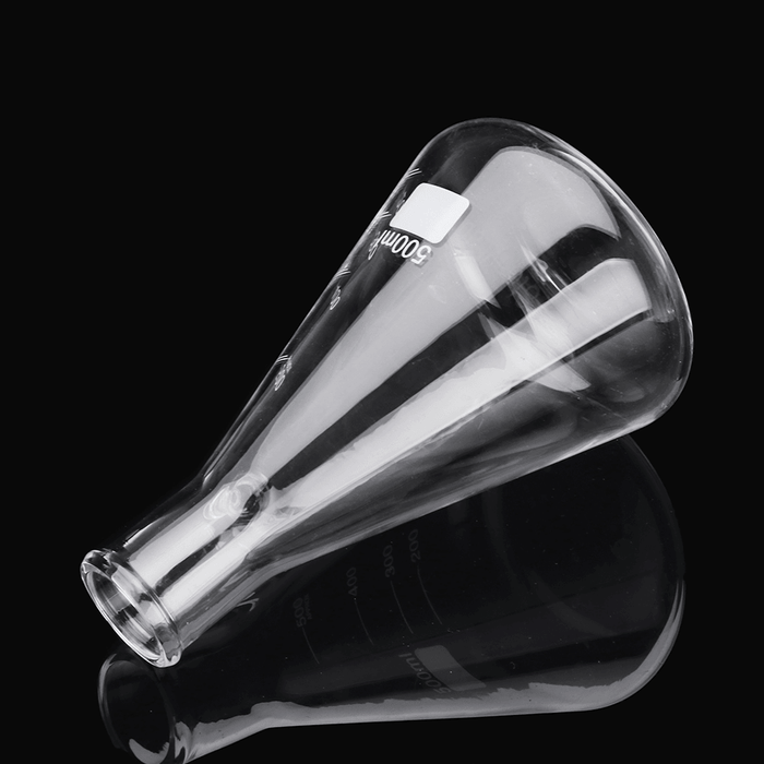 500Ml Clear Borosilicate Glass Filtering Flask Vacuum Filtration Flask Bottle Lab Glassware