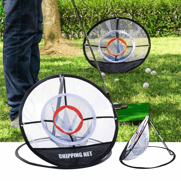 Golf Chipping Practice Net Folding Golf Training Net Sport Golf Cages Net with Turf Golf Training Net