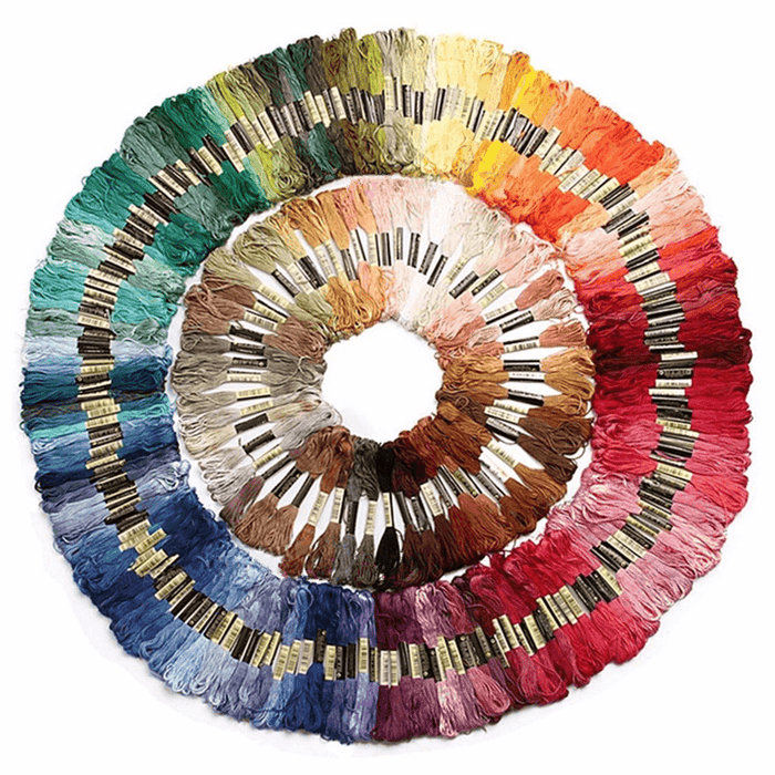 447 Colors Cross Stitch Thread Pattern Kit Chart Embroidery Floss Sewing Skeins