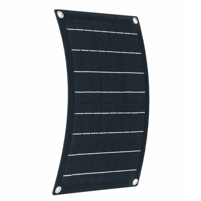 10W Waterproof Solar Panel Matte Texture Car Emergency Charger with 4 Protective Corners USB+DC