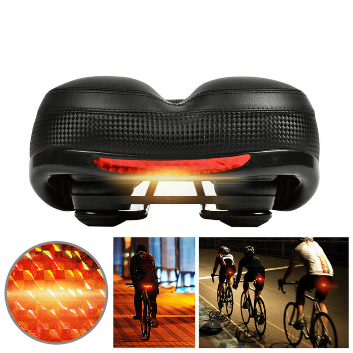 BIKIGHT 9.8X7.8X4.7Inch Comfortable Bike Seat Soft Bicycle Saddle Bicycle Cushion for MTB Road Bike