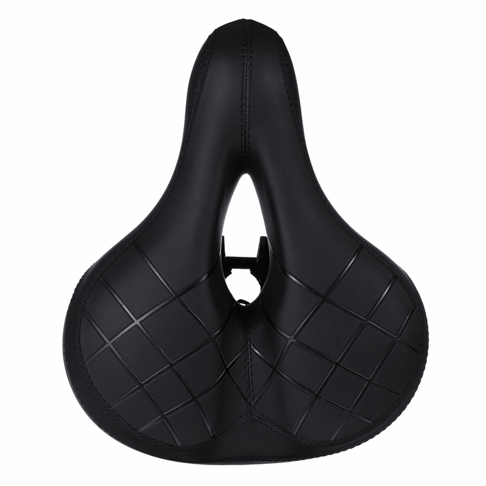 Bike Seat Cushion Oversized Comfortable Universal Shock Absorbing Bicycle Saddle with Wrench Protection Cover