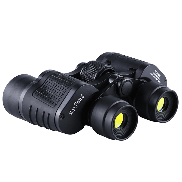 MAIFENG 10X80 Powerful Binoculars Long Range Telescope for Hunting Hiking Travel Low Light Night Vision