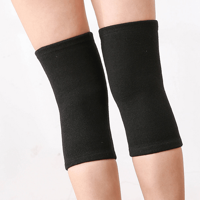 KALOAD 1 Pair Spandex Thicken Breathable Warm Knee Pad Winter Thermal Wool Brace Fitness Protector