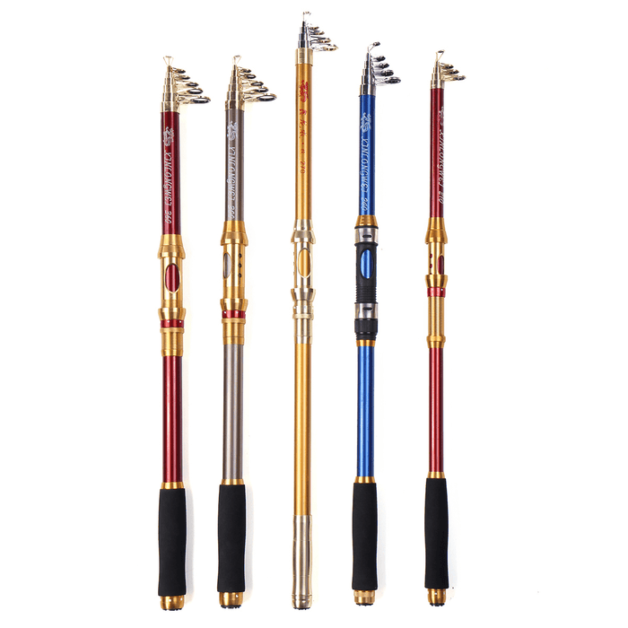 2.1/2.4/2.7/3.0/3.6M Telescopic Fishing Rod Ultra-Light and Sturdy Long-Distance Casting Rod Outdoor Fishing Tools