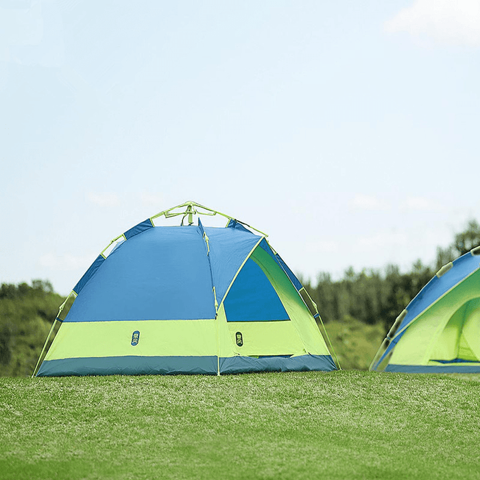 ZENPH 3-4 People Automatic Tent Waterproof PU 1000Mm Canopy Sunshade Outdoor Camping From