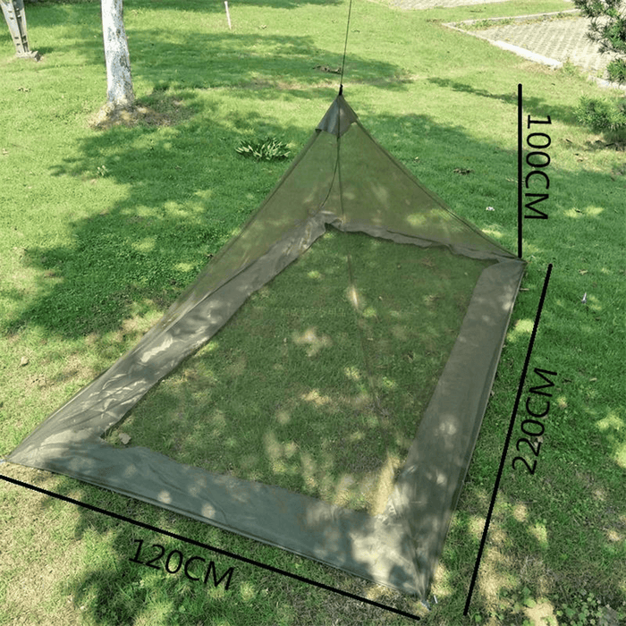 220X120X100Cm Foldable Camping Hiking Tent Bed Portable Triangle Anti-Mosquito Net