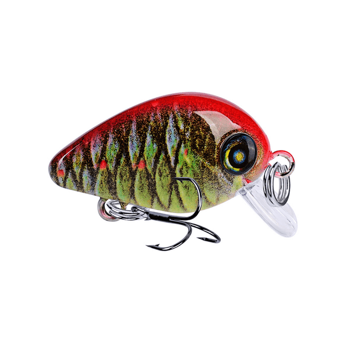 ZANLURE DW1115 10Pcs/Set 28.5Mm 1.95G Minnow Hard Fishing Lure 3D Eyes #14 Hook Wobblers Crank Bait