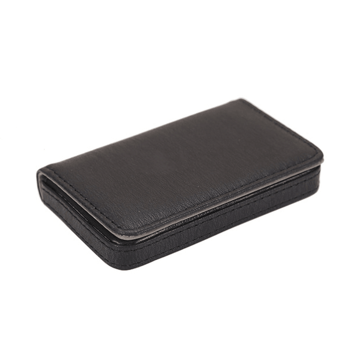 Ipree® PU Leather Card Holder Credit Card Case Portable ID Card Storage Box Men Women