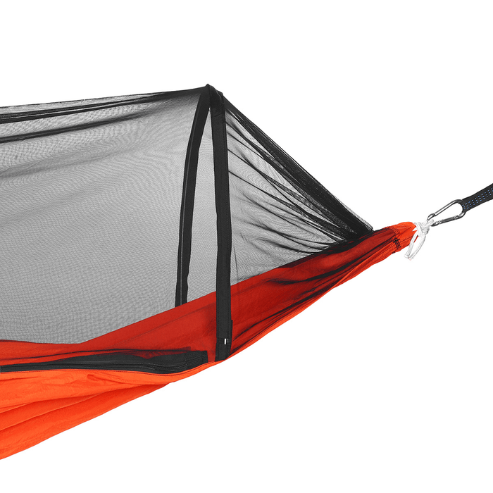 1-2 People Camping Hammock Bed Anti-Mosquito Net Hanging Swinging Folding Travel Beach