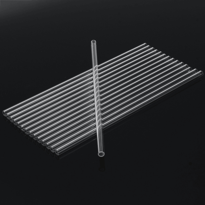 10Pcs 150Mm OD 11Mm 2.2Mm Thick Wall Borosilicate Glass Blowing Tube