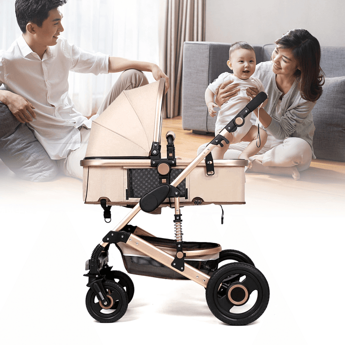 Folding Baby Stroller Lightweight Soft Travel Stroller Pushchair Max Load 25Kg